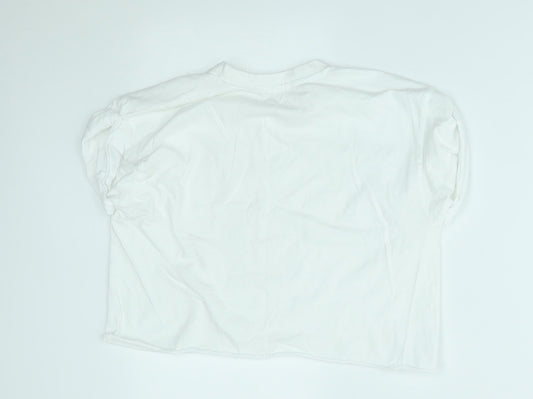 River Island Womens White   Basic Blouse Size 8