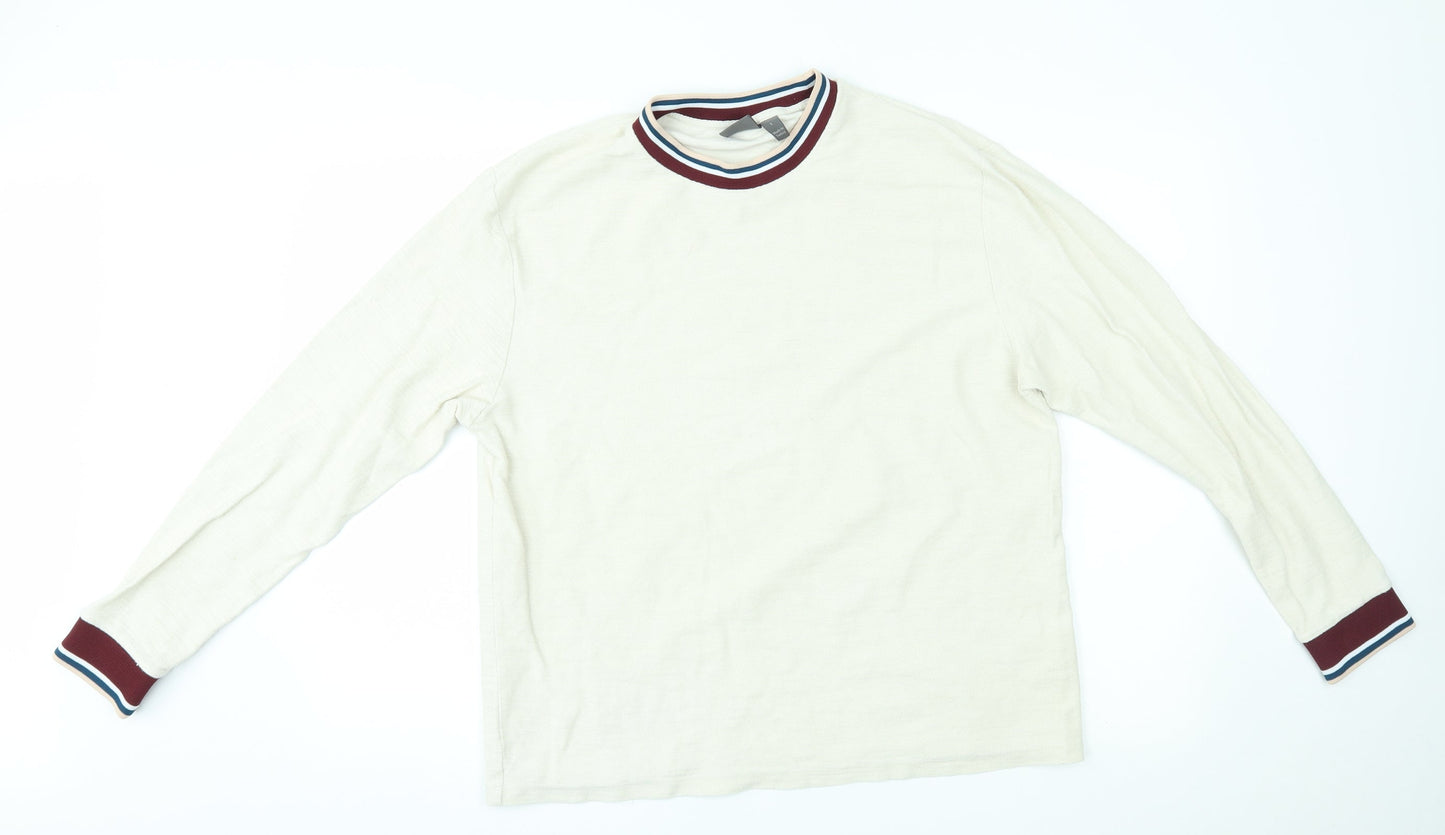 ASOS Womens Beige   Pullover Jumper Size L