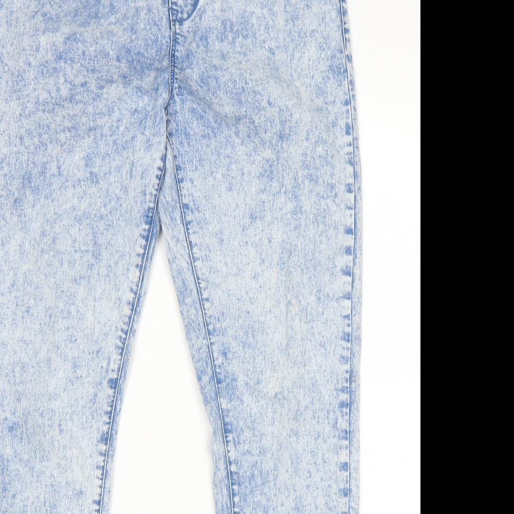Preworn Womens Blue   Jegging Jeans Size 14 L29 in