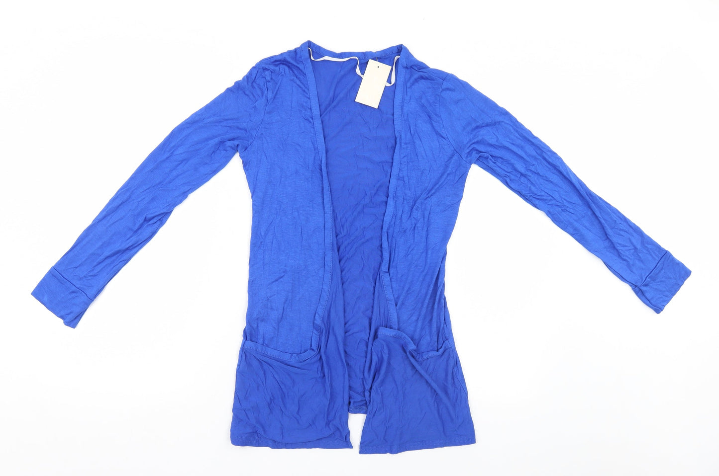 Preworn Womens Blue   Cardigan Jumper