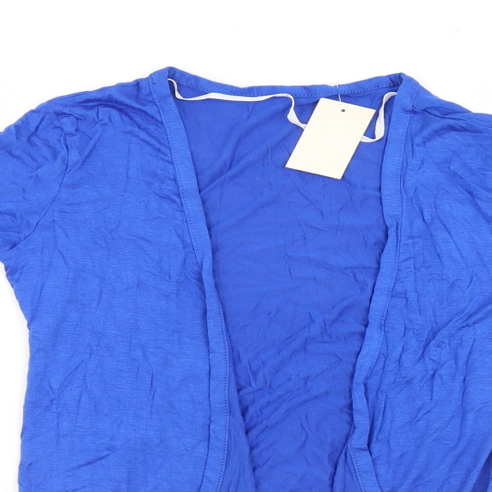 Preworn Womens Blue   Cardigan Jumper