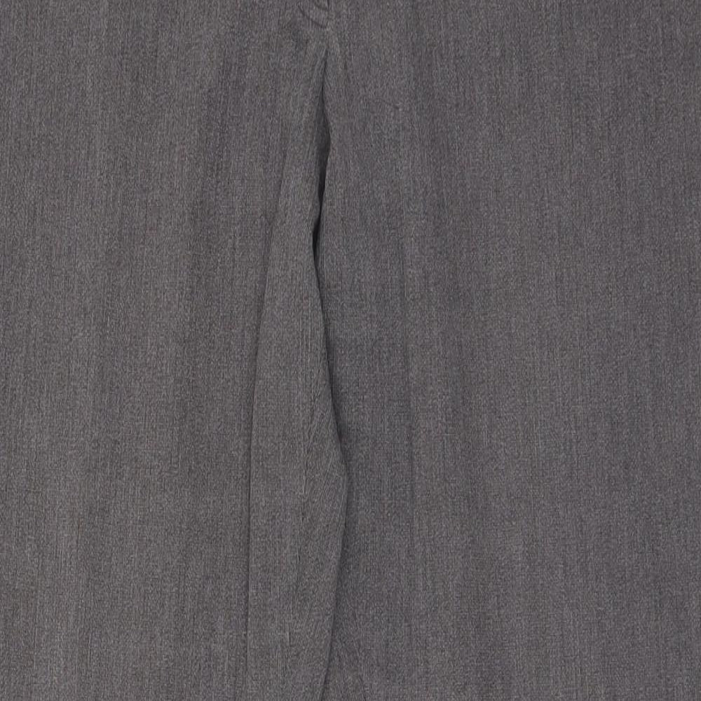 NL Collection Womens Grey   Trousers  Size 16 L28 in