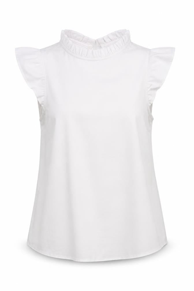 Newlook Womens White   Basic Blouse Size 6