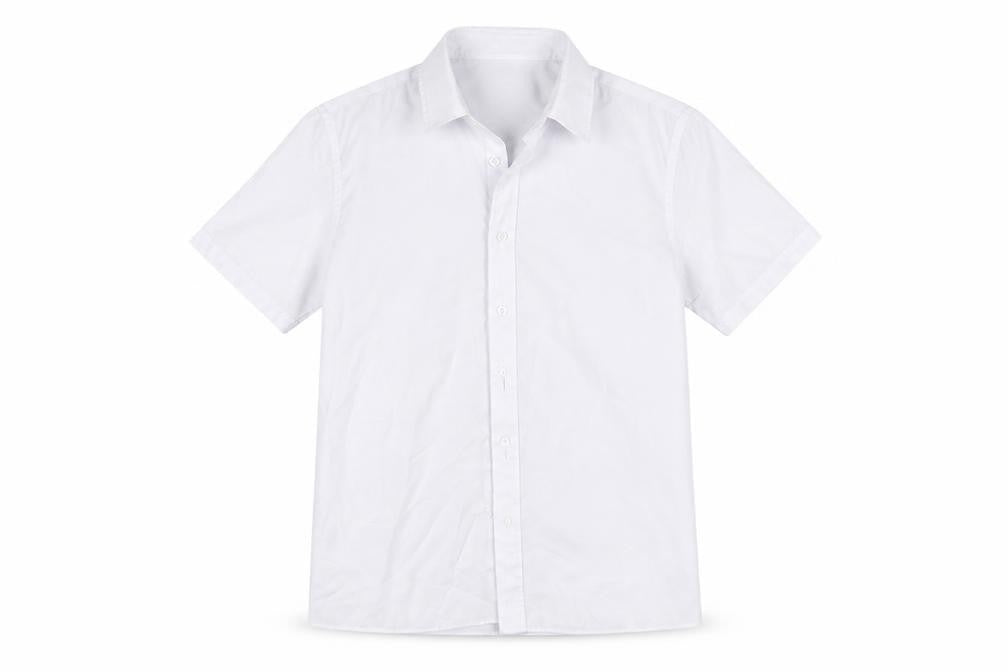 Marks and Spencer Boys White   Basic Button-Up Size 9 Years