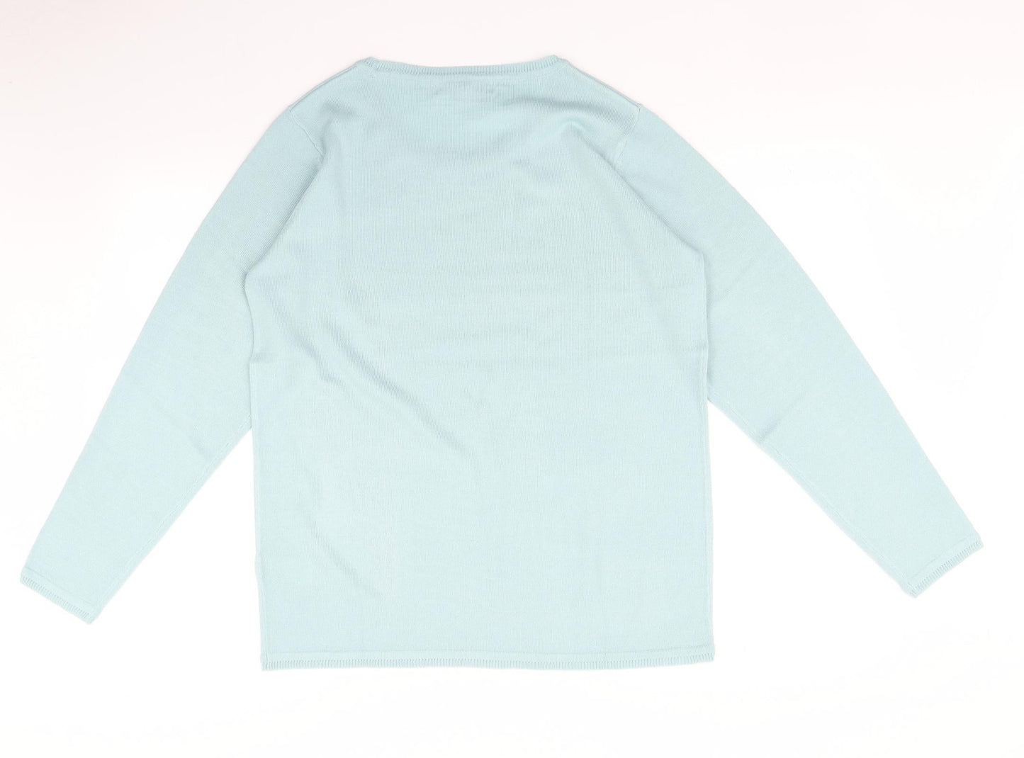 Julipa Womens Blue   Pullover Jumper Size 12