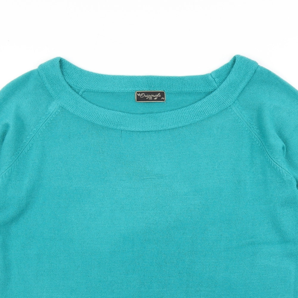 Originals Womens Blue   Pullover Jumper Size 14