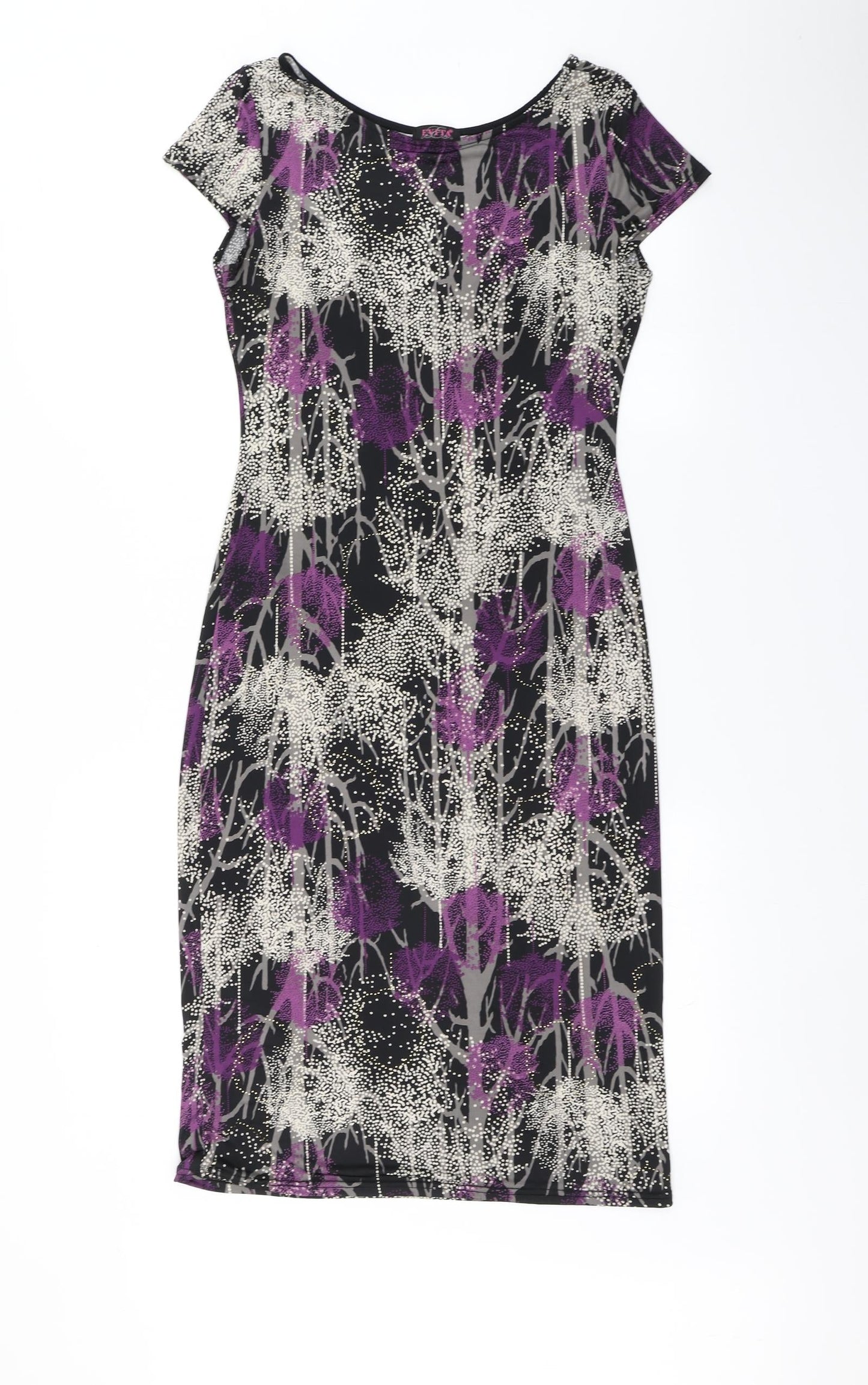Evita Womens Black   Bodycon  Size 10