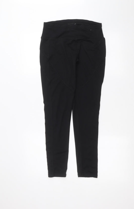Workout Womens Black   Jogger Leggings Size S L24 in