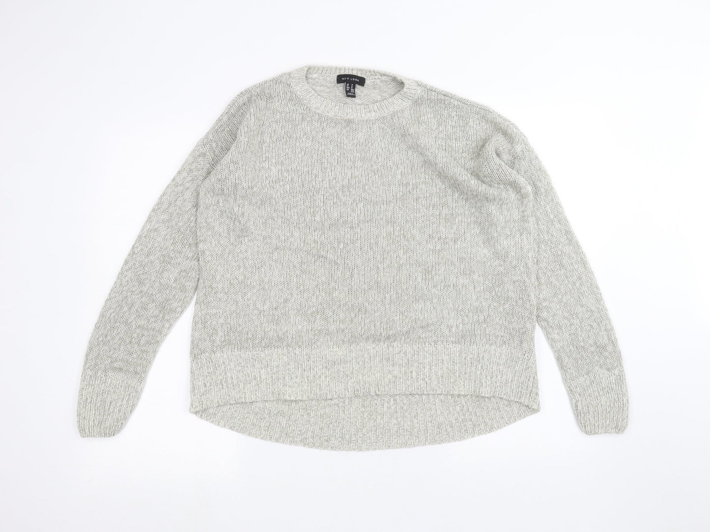 New Look Womens Grey   Pullover Jumper Size M