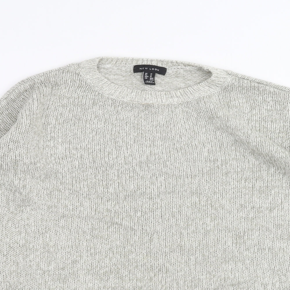 New Look Womens Grey   Pullover Jumper Size M
