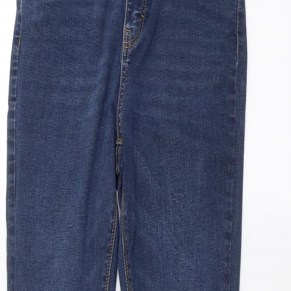Denim & Co. Womens Blue   Skinny Jeans Size 14 L30 in