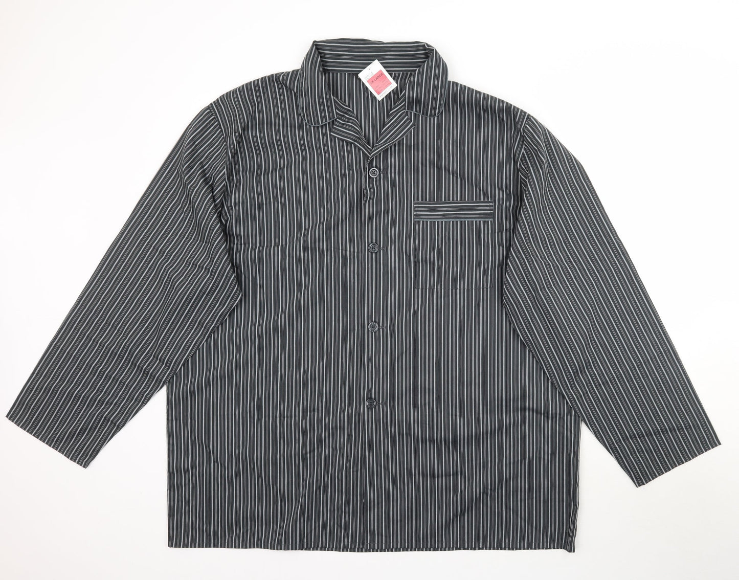 Marks and Spencer Mens Grey    Button-Up Size 2XL