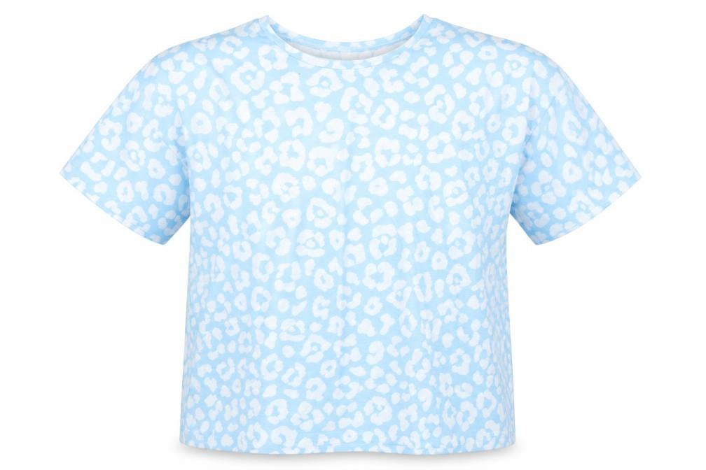 George Womens Blue Solid  Top Pyjama Top Size 12