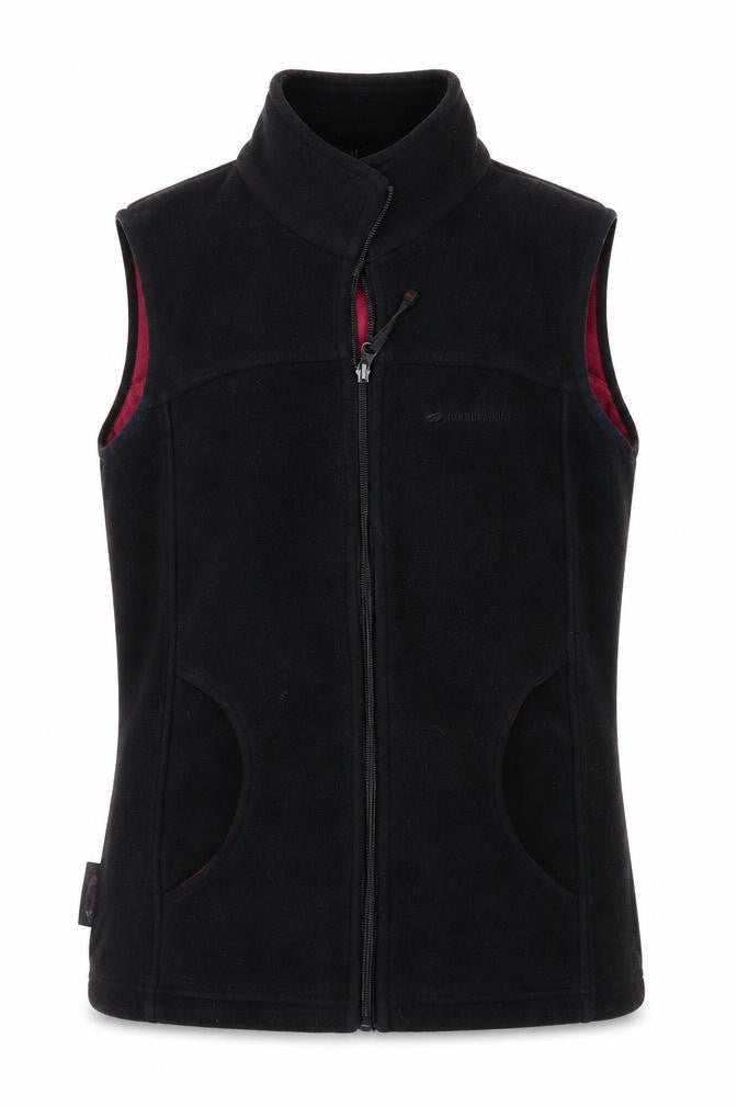 Womens UK 8 Regular Mountain Life Black Full Zip