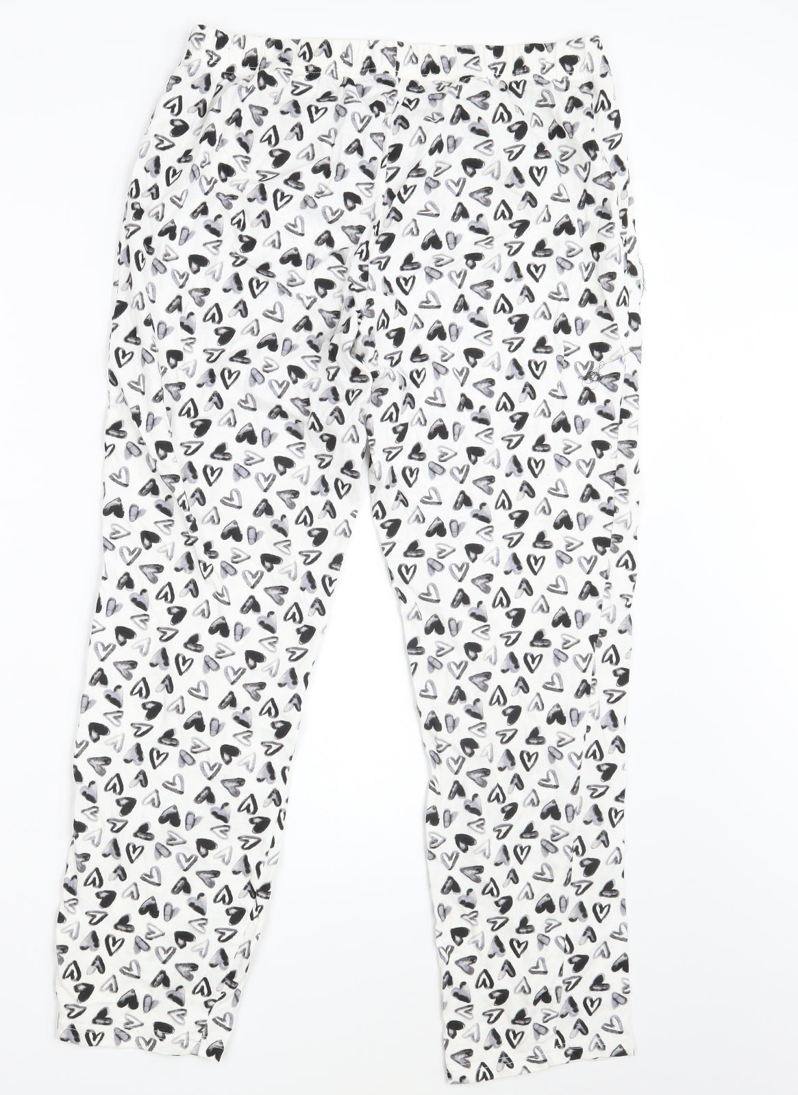 NEXT Womens White   Sweatpants Trousers Size M L28 in