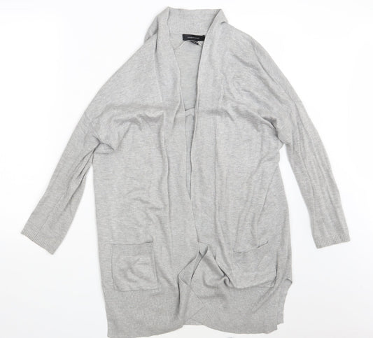 aTMO Womens Grey   Wrap Jumper Size 6