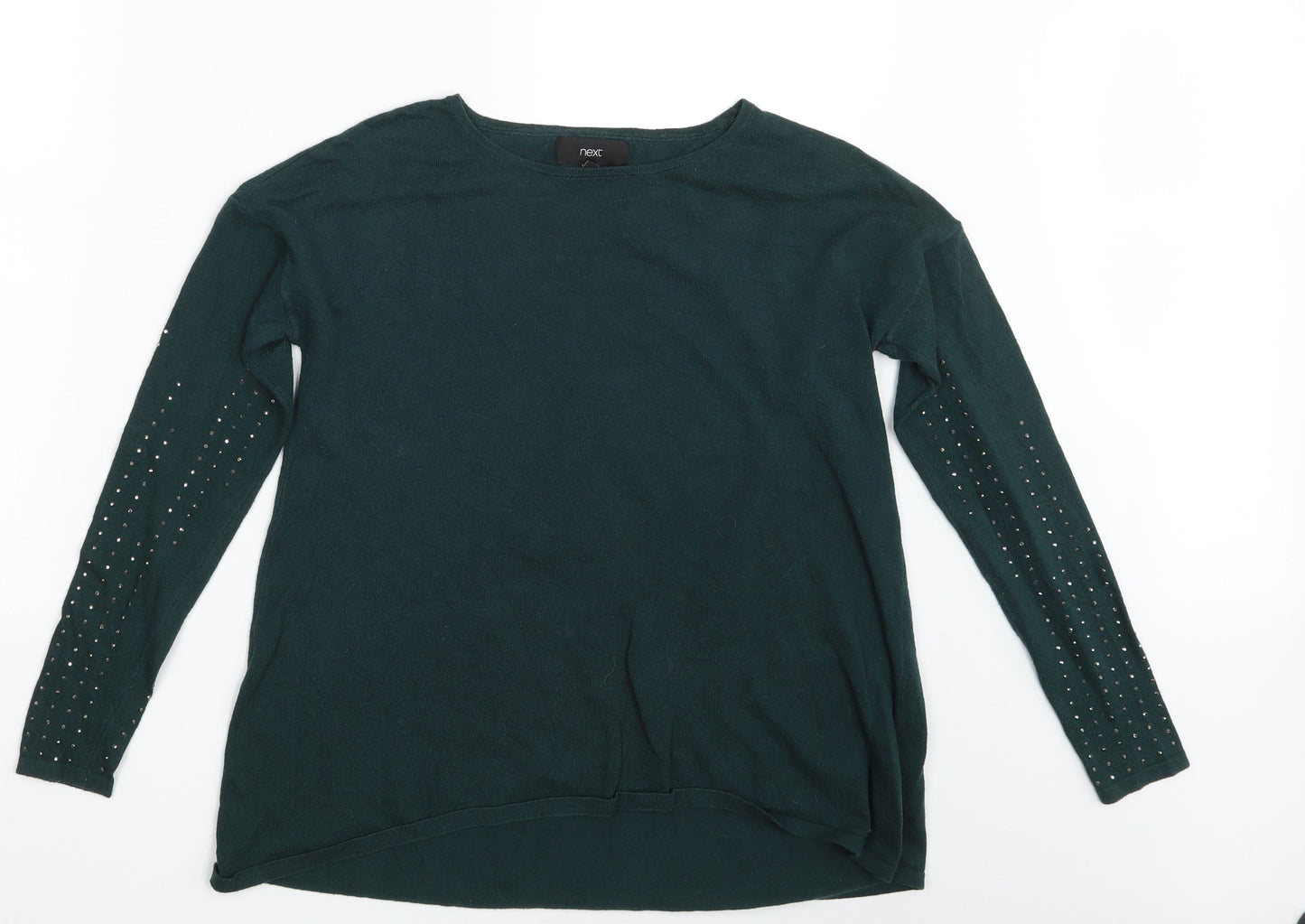 NEXT Womens Green   Pullover Jumper Size 8