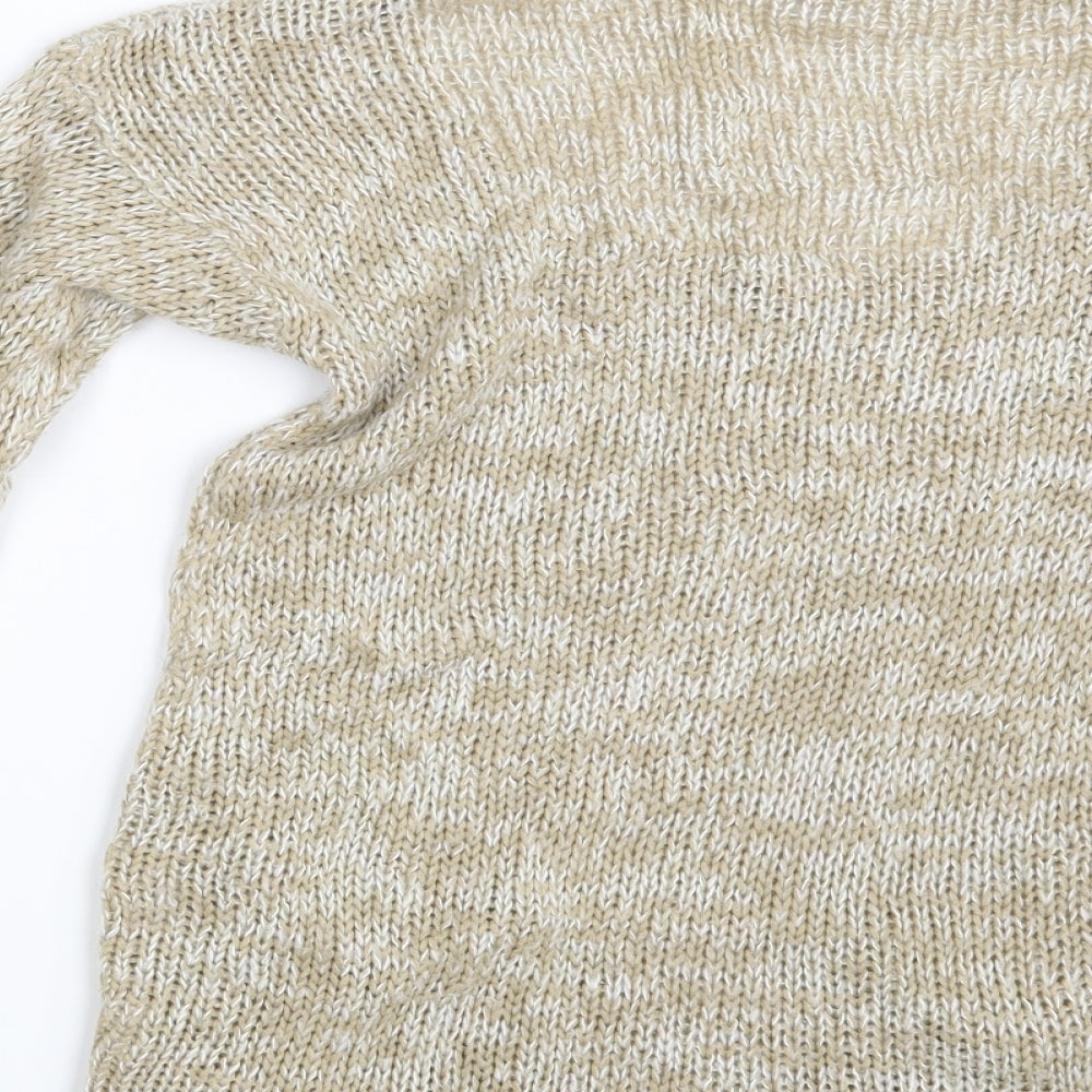 Atmosphere Womens Beige   Pullover Jumper Size 8
