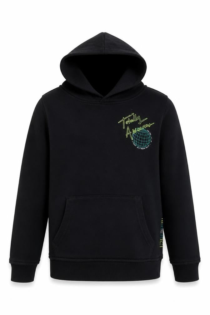George Boys Black   Pullover Hoodie Size 7-8 Years