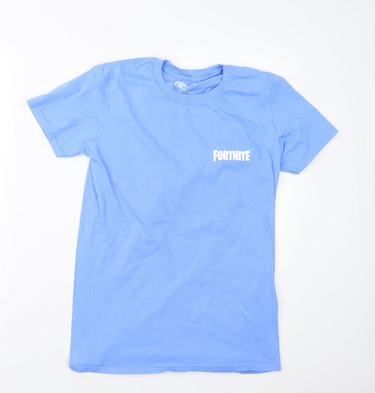 Fortnite Mens Blue    T-Shirt Size S  - Fortnite