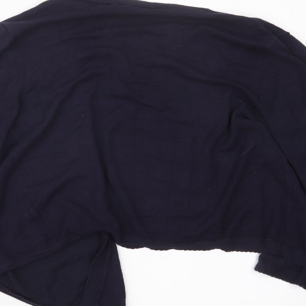 Wallis Womens Blue   Cardigan Jumper Size M