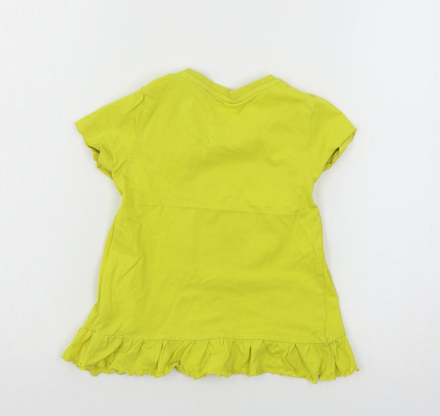 Lupilu Baby Yellow  Jersey Basic T-Shirt Size 18-24 Months  - Dinosaur