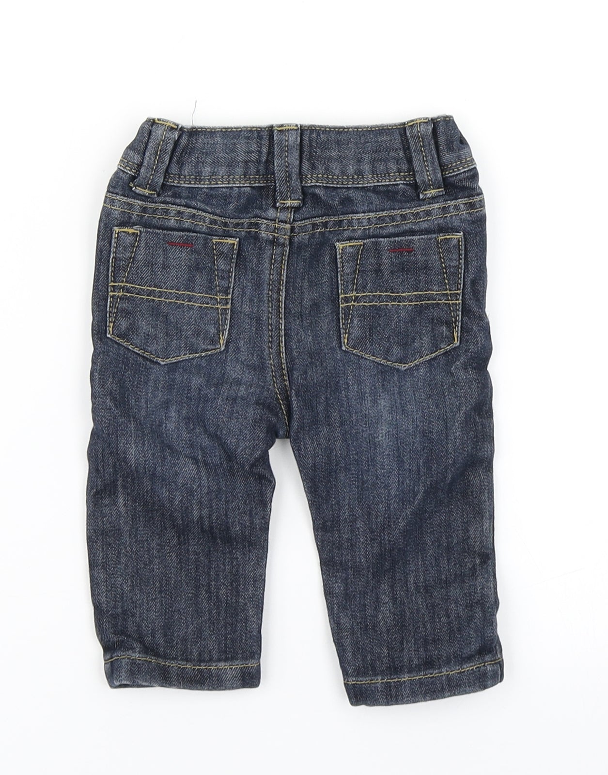 Denim Co Boys Blue  Denim Cargo Jeans Size 3-6 Months