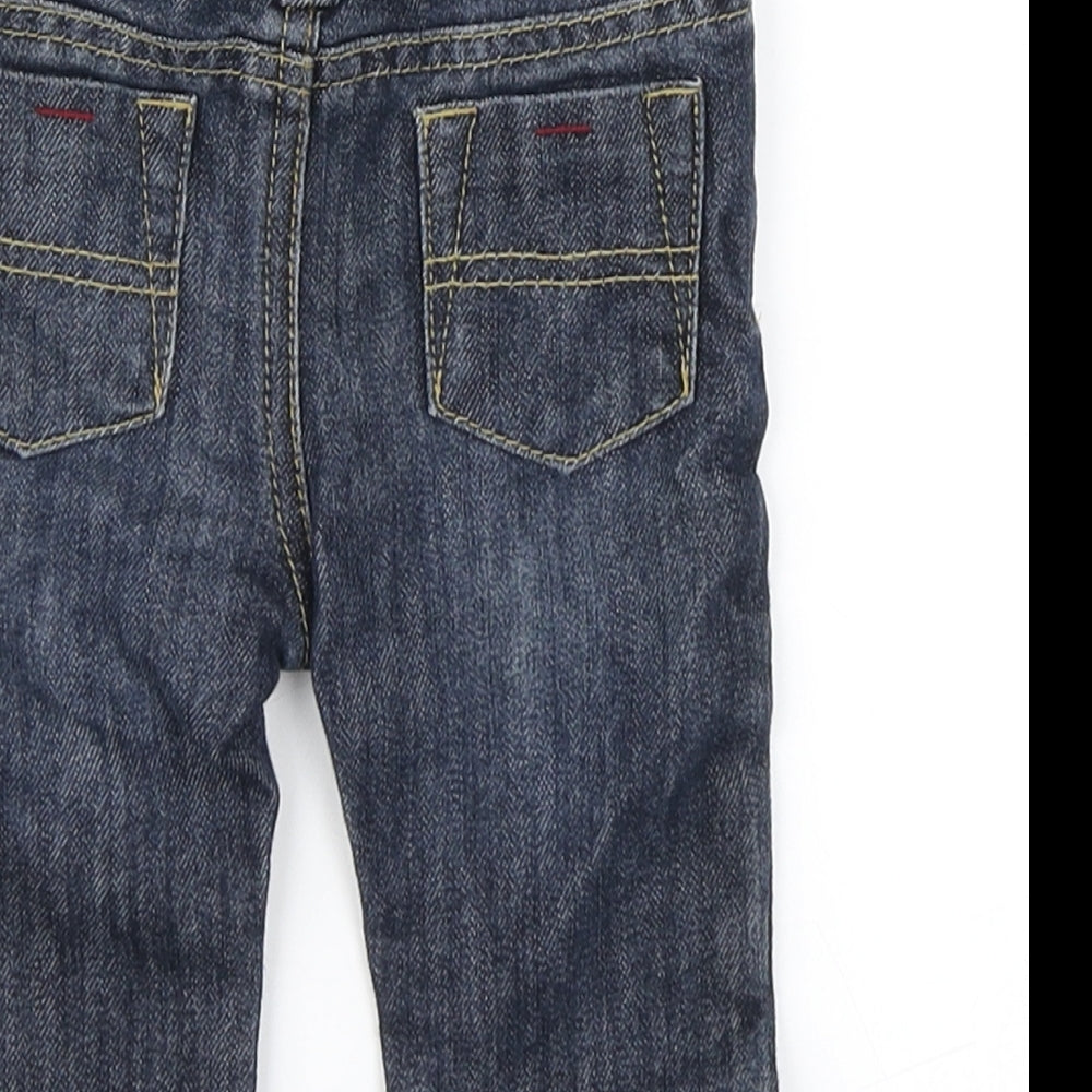 Denim Co Boys Blue  Denim Cargo Jeans Size 3-6 Months