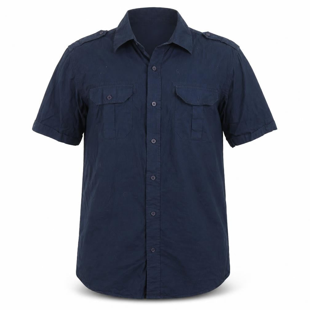 Brooker Mens Blue    Button-Up Size L