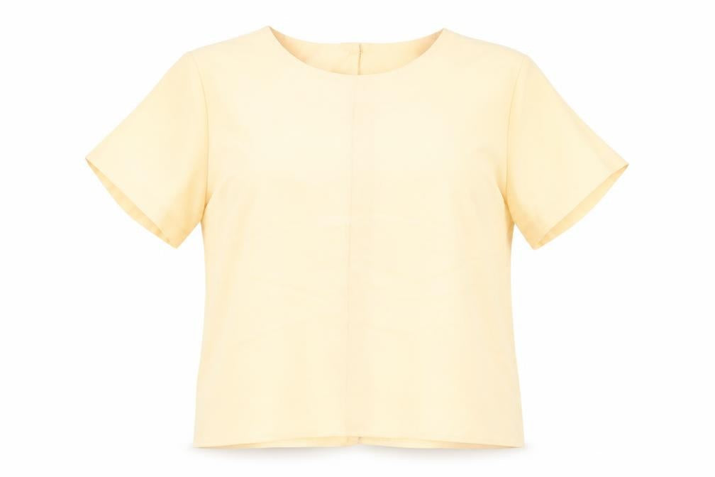 rocky creek Womens Yellow   Basic Blouse Size 16
