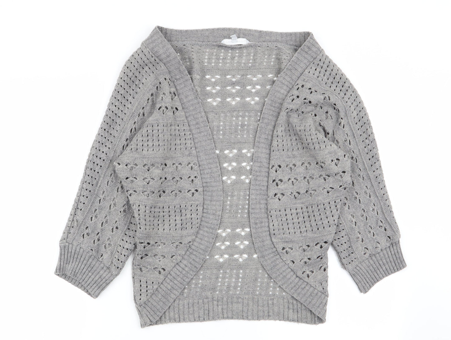 Red Herring Womens Grey   Cardigan Jumper Size 10
