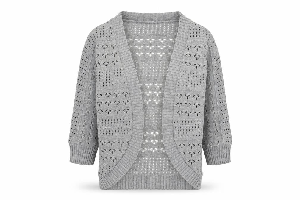 Red Herring Womens Grey   Cardigan Jumper Size 10