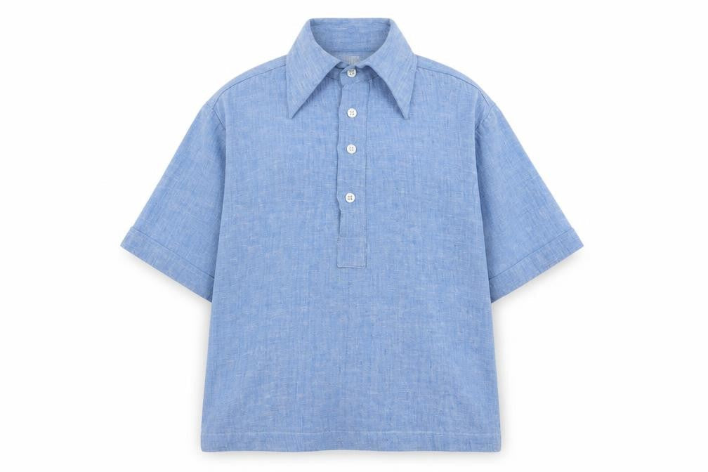 Preworn Boys Blue   Basic Polo Size L