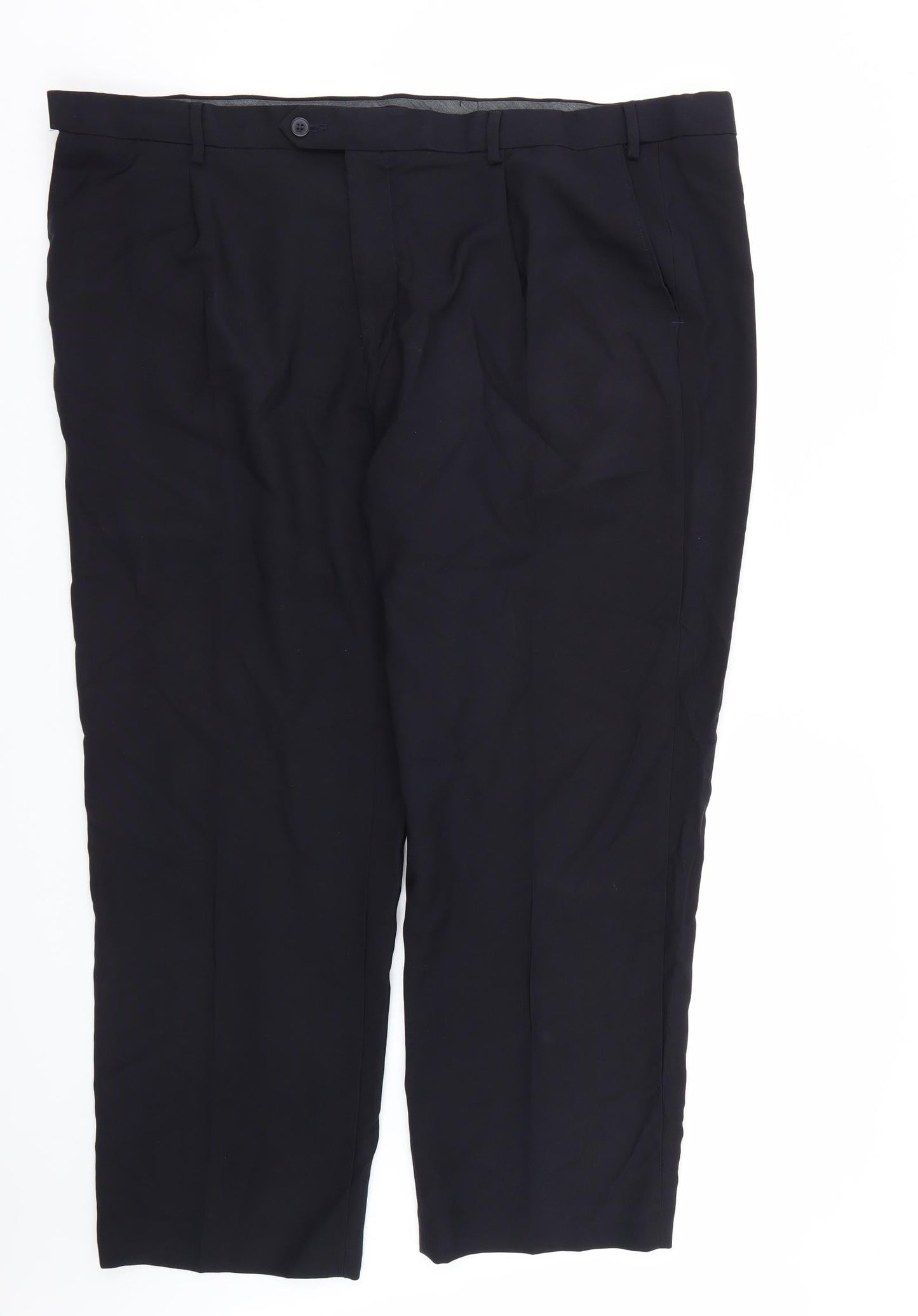 M&S Womens Blue   Trousers  Size 44 L26 in