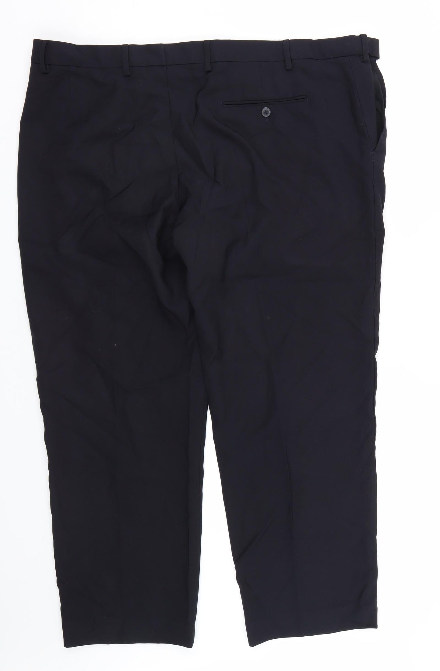 M&S Womens Blue   Trousers  Size 44 L26 in