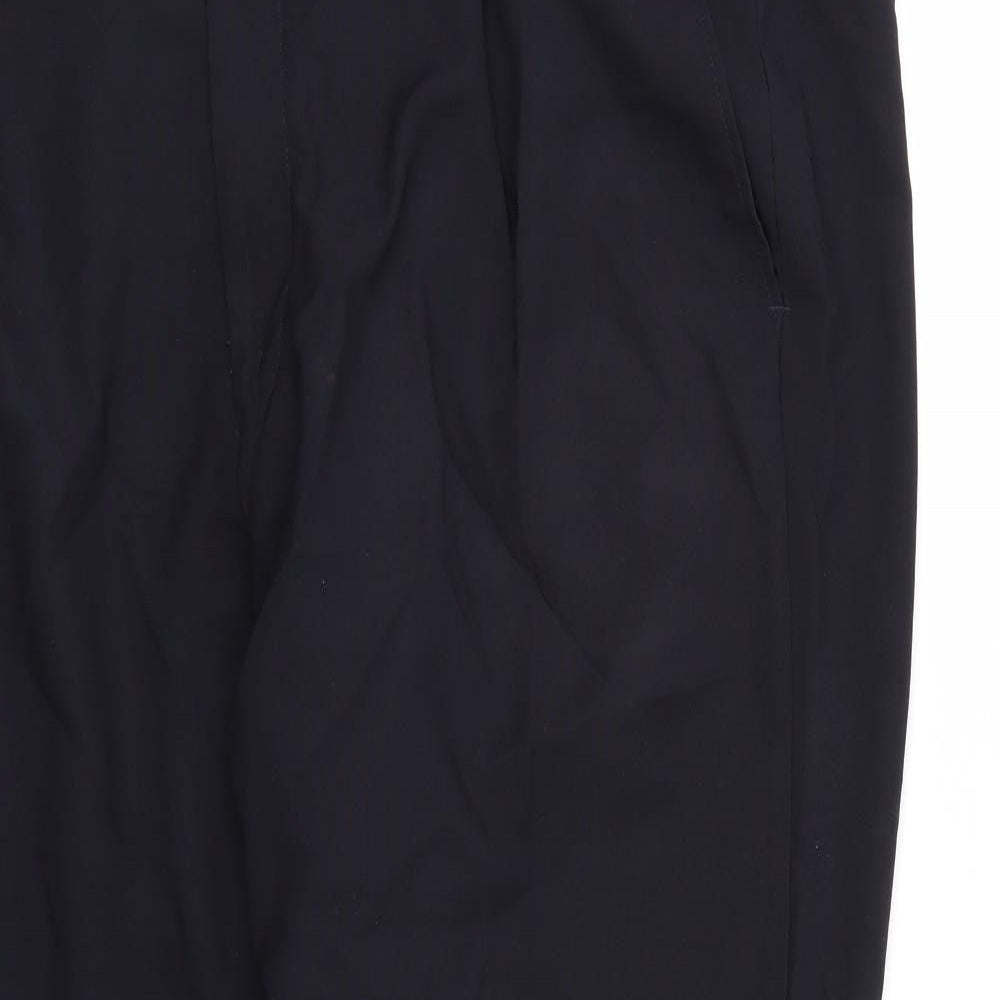 M&S Womens Blue   Trousers  Size 44 L26 in