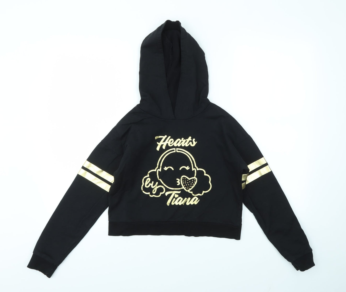 George Girls Black   Pullover Jumper Size 11-12 Years