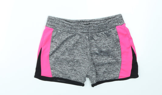 Preworn Girls Grey   Cut-Off Shorts Size L