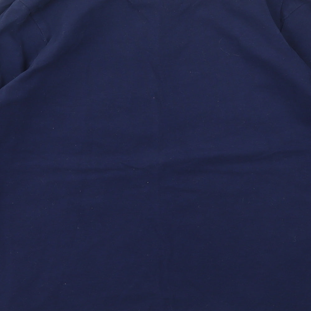 George Girls Blue   Basic T-Shirt Size 9-10 Years