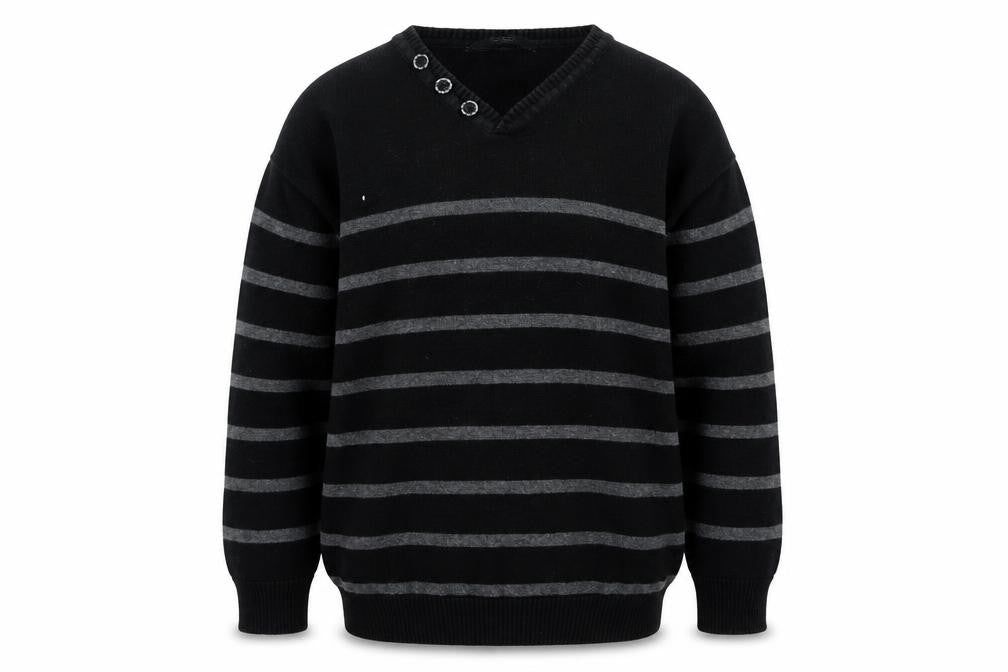 George Boys Multicoloured Striped  Pullover Jumper Size 9-10 Years