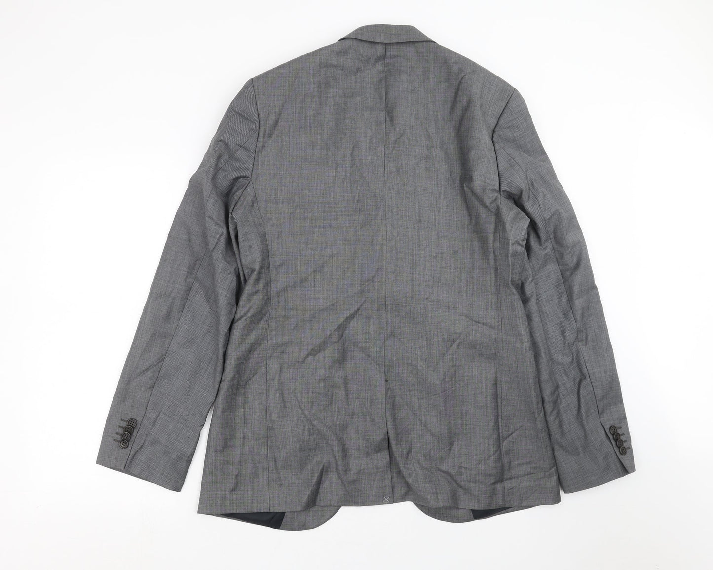 Preworn Mens Grey   Jacket Suit Jacket Size 40