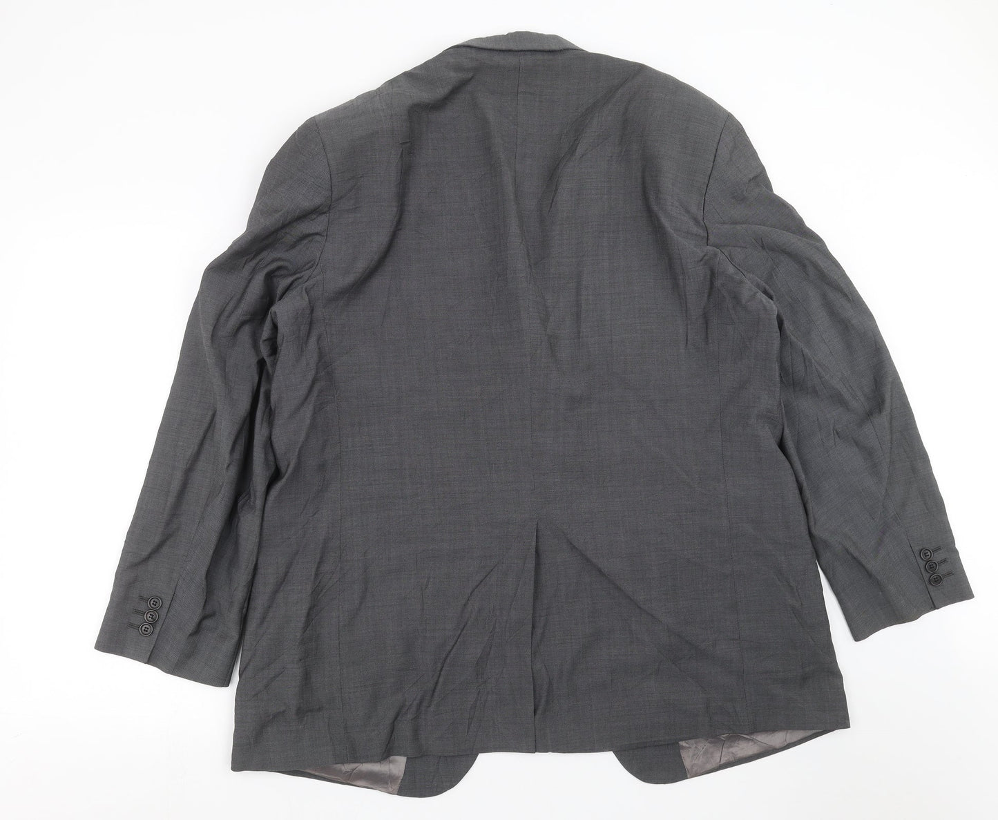Preworn Mens Grey   Jacket Suit Jacket Size 44