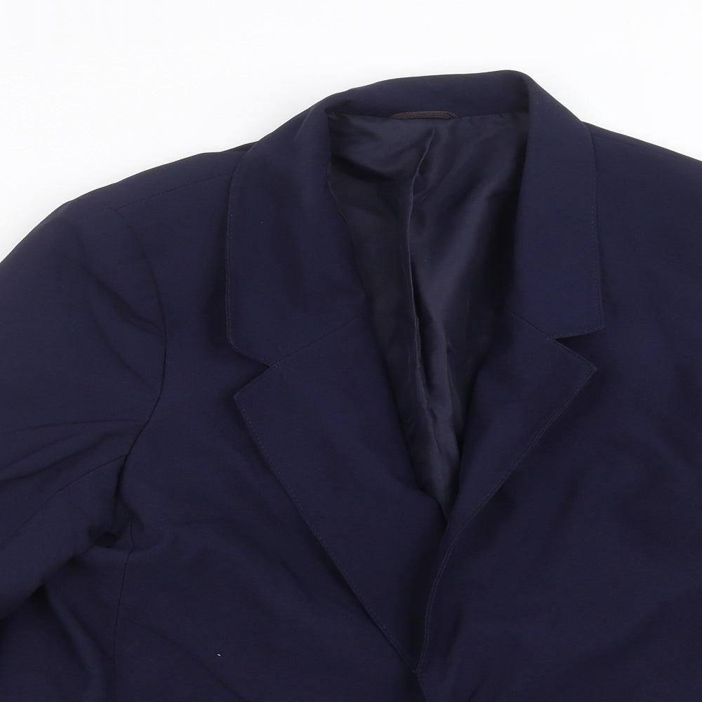 St michael  Womens Blue   Jacket Suit Jacket Size 16