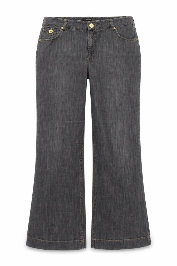 Marks and Spencer Womens Grey  Denim Bootcut Jeans Size 38 in L30 in