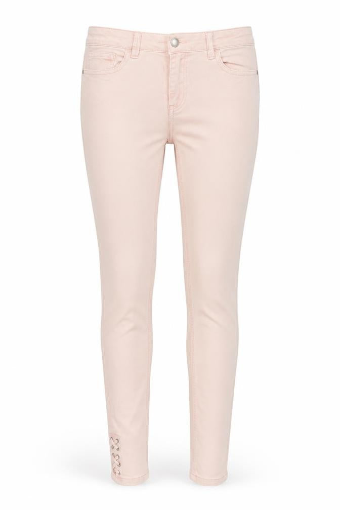 NEXT Womens Pink  Denim Skinny Jeans Size 10 L28 in