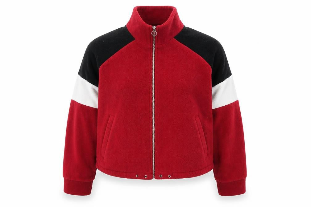New Look Womens Red   Full Zip Jumper Size 16