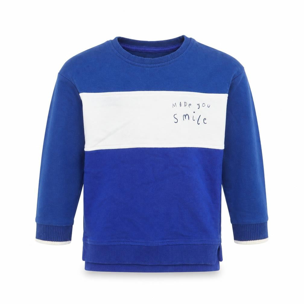 George Boys Blue   Pullover Sweatshirt Size 2-3 Years  - made you smile
