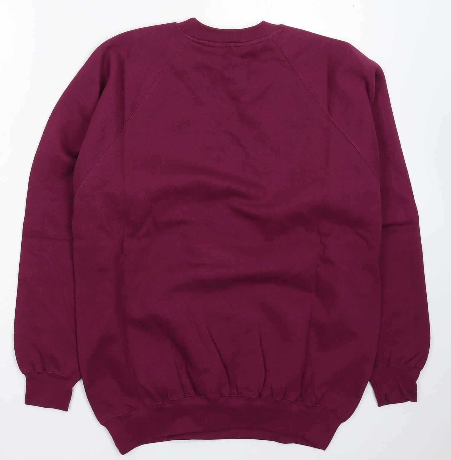 Kustom Kit Mens Purple   Pullover Sweatshirt Size S