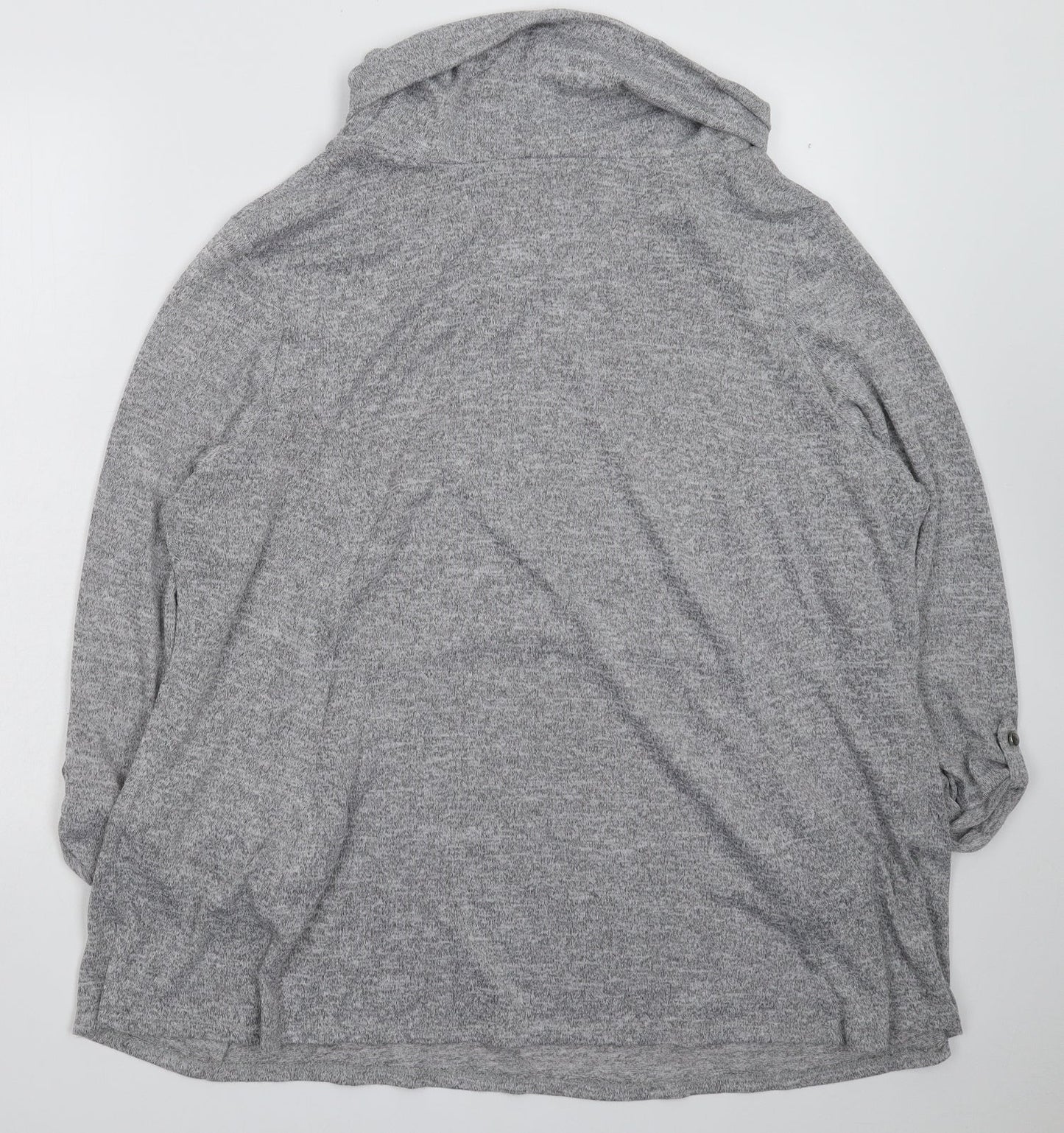 Principles Womens Grey  Knit Pullover Jumper Size 12