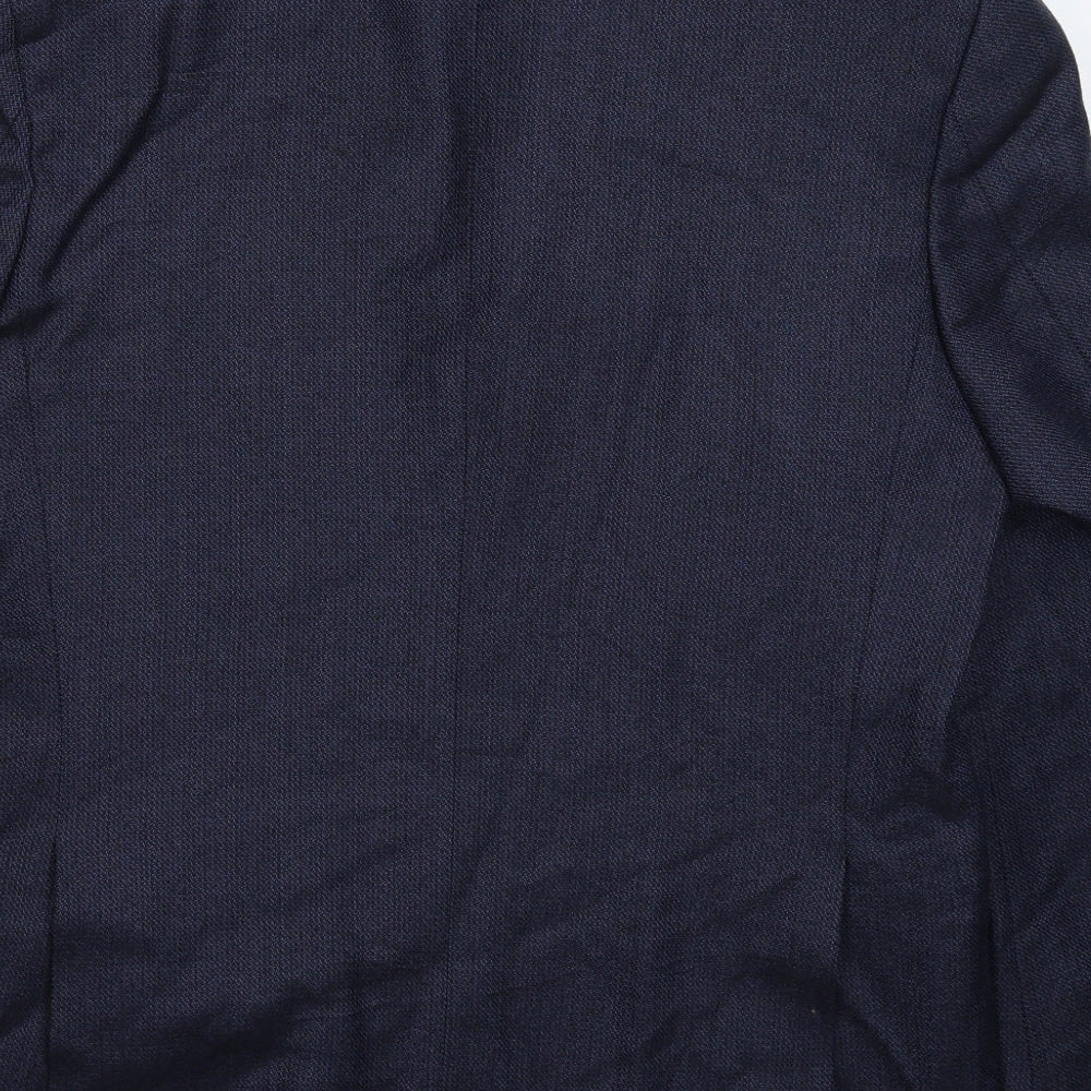 Douglas Mens Blue   Jacket Suit Jacket Size 40